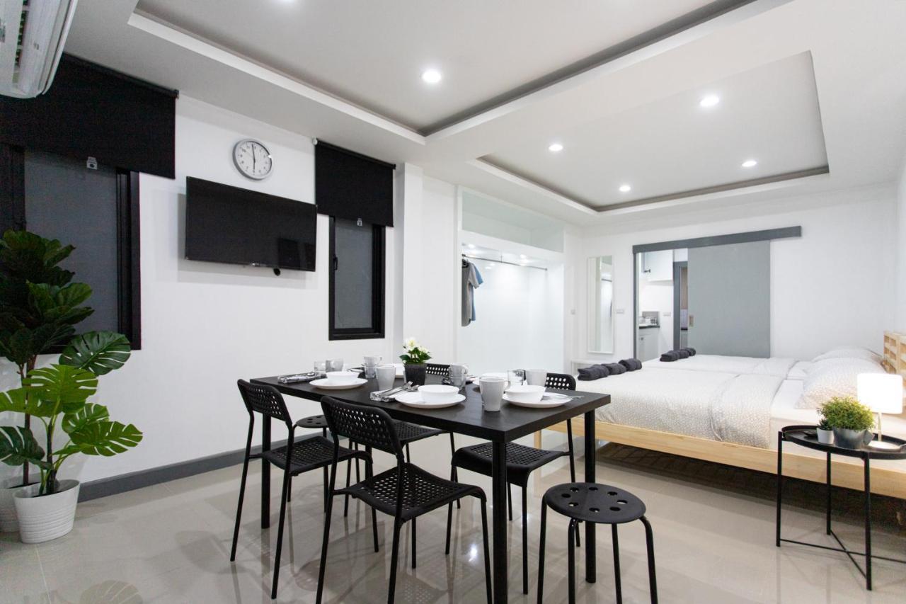 Estúdio Apartamento de 45m2, com 1 casa de banho, na área Silom Banguecoque Exterior foto